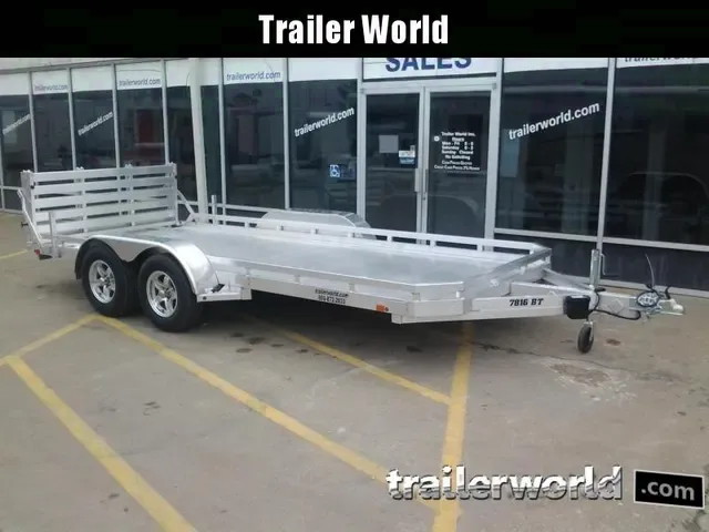 2025 Aluma 6.5x14 Aluminum Open Utility Trailer Available