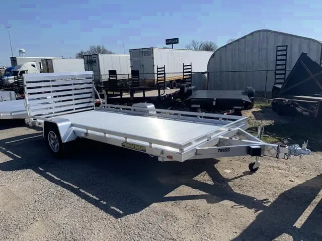 New 2025 Aluma 7815 6.5x15 Single Axle Aluminum Utility Trailer - Make an Offer!