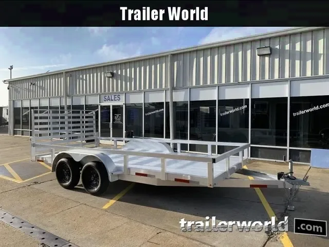 Your Opportunity: 2025 Trailer World Aluminum 16' Utility Trailer
