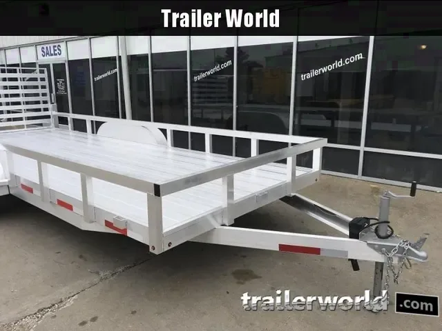 Make Your Offer: 2025 Trailer World 18' Tandem Axle Aluminum Utility Trailer