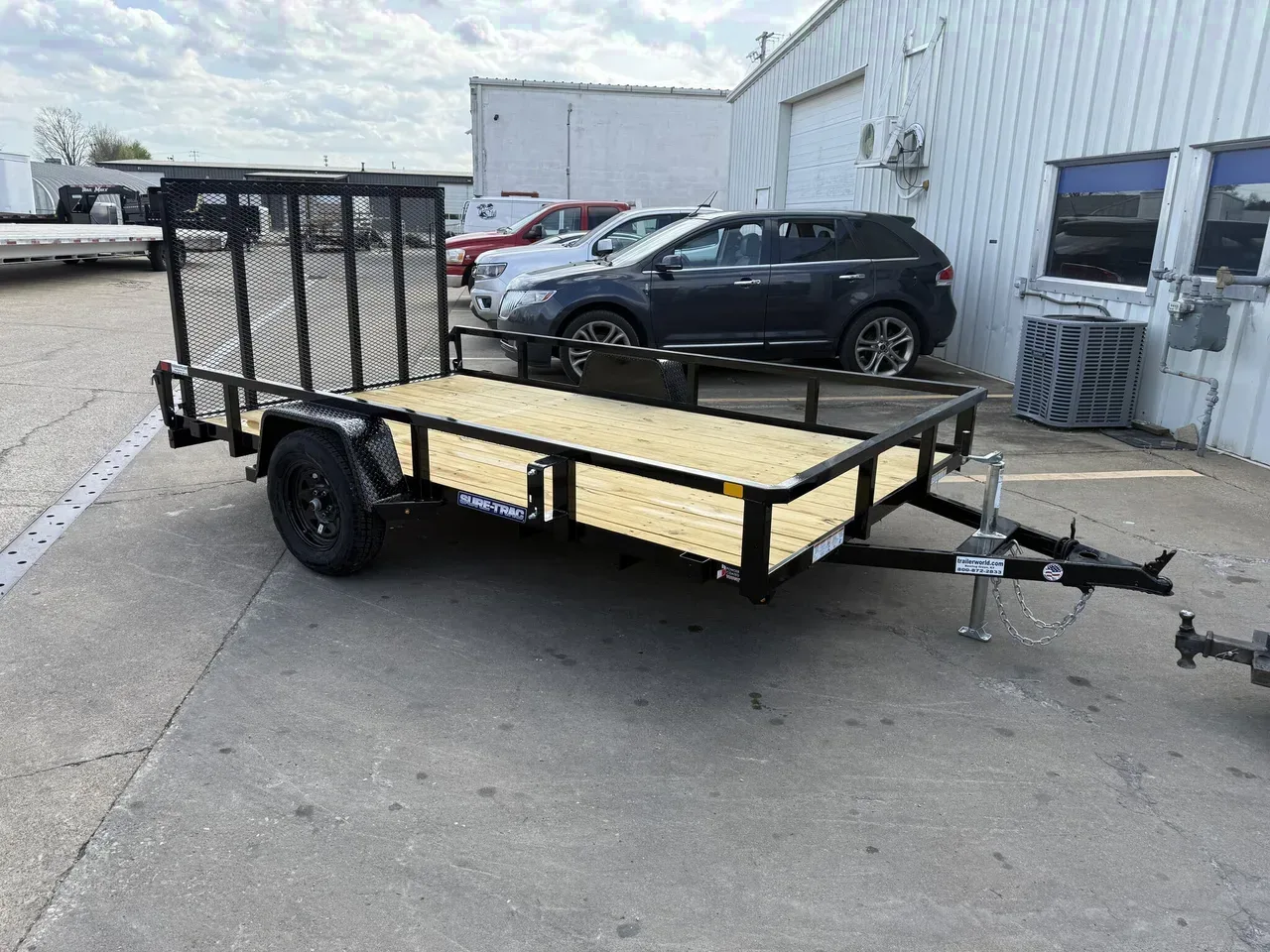 483432 - 2026 Sure-Trac 82" x 12' Single Axle Tube Utility Utility Trailer