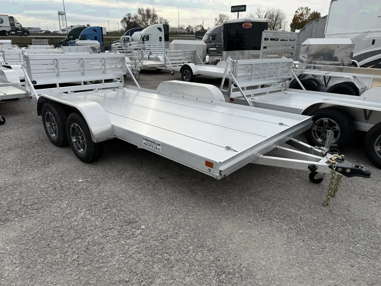 H30114 - 2025 Triton Trailers Fit Series / Flex Haul 81" x 14' Aluminum Utility Utility Trailer