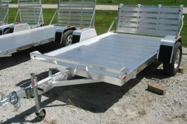 Lightweight 10ft Utility Trailer w/ 3500lb Single Axle