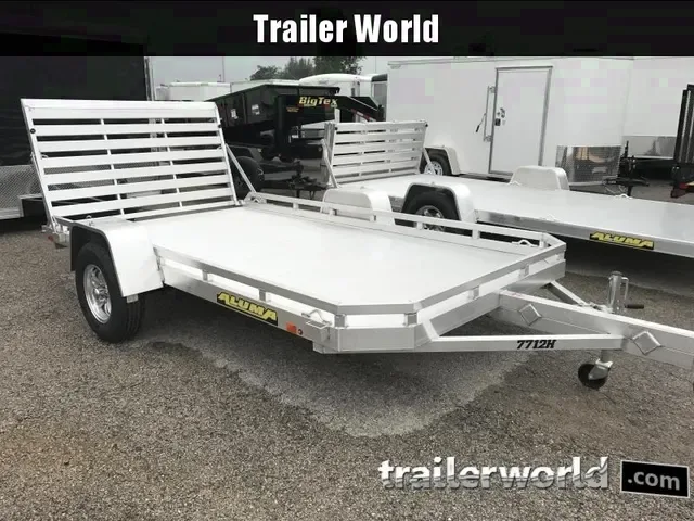 2025 Aluma 6x12 Aluminum Utility Trailer