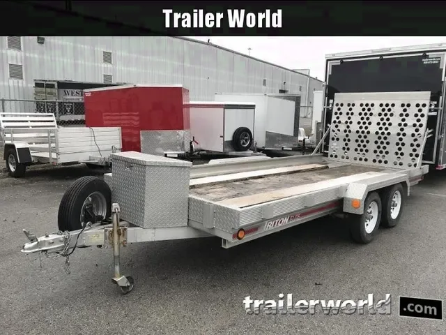 USED Triton 16' Aluminum Tandem Utility Trailer - Bowling Green, KY