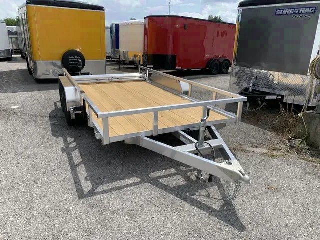 2025 Sure-Trac 7x14 Aluminum Tube Top Utility Trailer - Your Offer Here