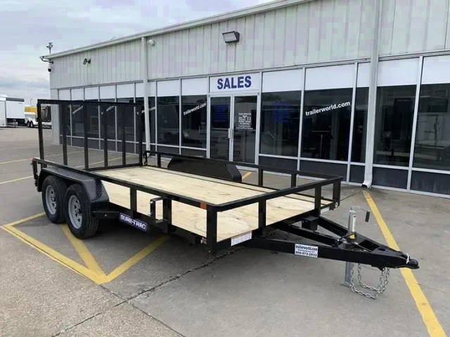 2025 Sure-Trac 7x14 Tube Top Utility Trailer 7K GVWR