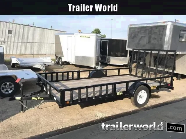 USED Big Tex 7x14 Utility ATV Trailer - Single Axle