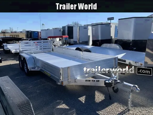 2025 Aluma 7 x 16 Tandem Axle Utility Trailer