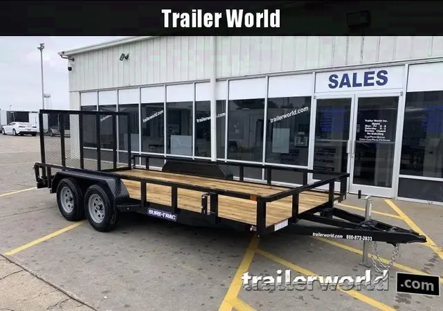 2025 Sure-Trac 7x16 Tube Top Utility Trailer - Make Offer