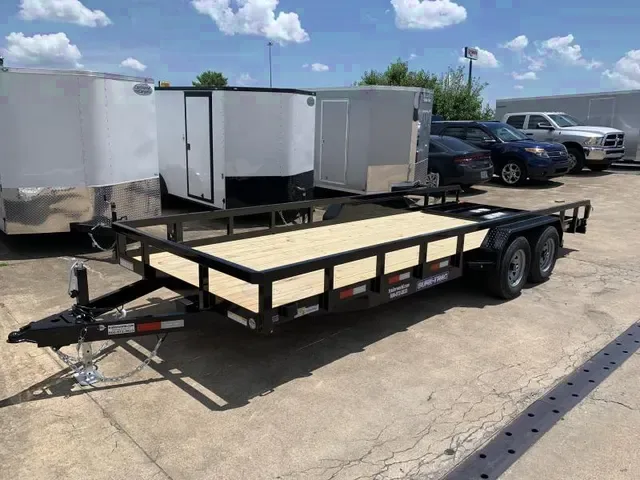 2025 Sure-Trac 7x20 Tube Top Utility Trailer - 10K GVWR, Tandem Axle