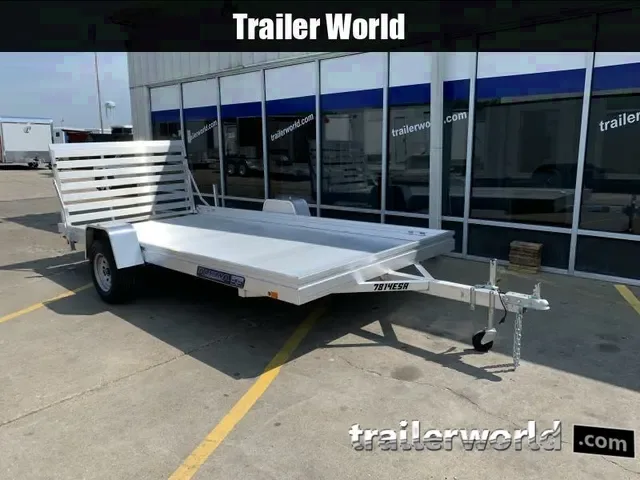 Spacious 2025 Aluma 7814ESA-S-TG Utility Trailer - Best Offer Accepted!