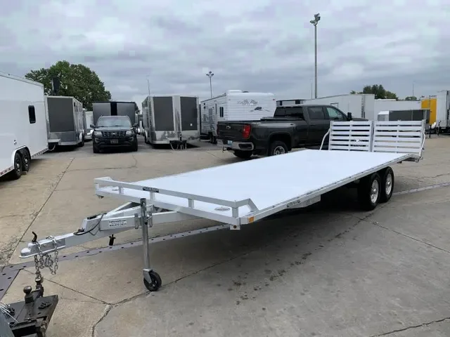 2017 Aluma 1024H Deck Over Aluminum Utility Trailer 8.5x24 - Bowling Green, KY