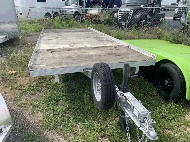 2010 Triton 8x16 Aluminum ATV Deckover Utility Trailer
