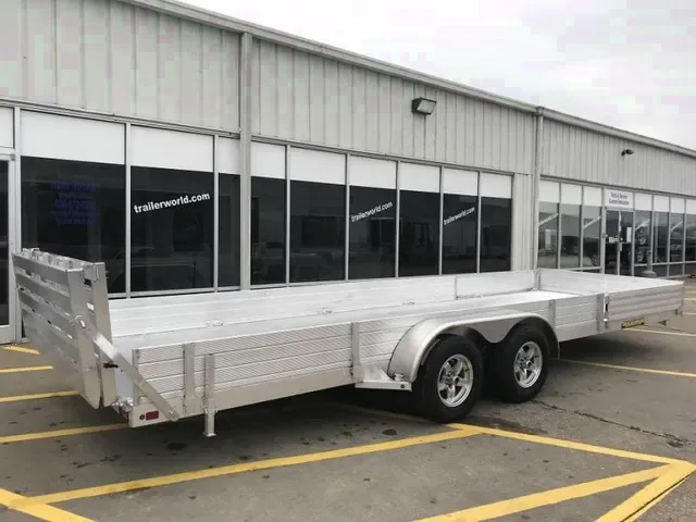2025 Aluma 81x22 Aluminum Utility Trailer - Lightweight & Versatile