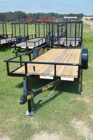 10ft SA Bumper Pull Utility Trailer with Rampgate