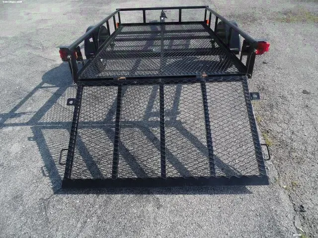 8ft Mesh Utility/Landscape Trailer Single Axle
