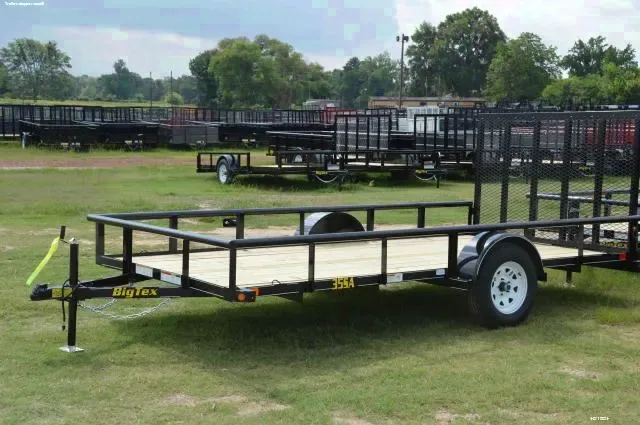 12ft Bumper Pull Utility Trailer with Rampgate