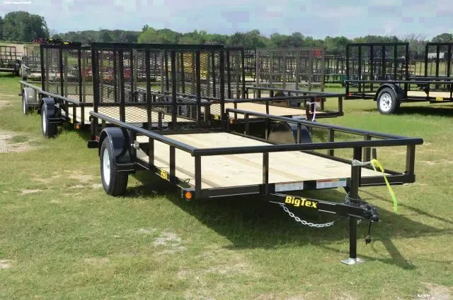 12ft Utility Trailer with Ramp Gate