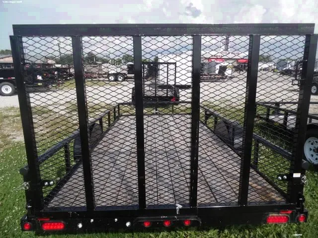 12ft Utility Trailer w/Rear Ramp Gate