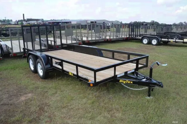 16ft Utility Trailer with Ramp Gate
