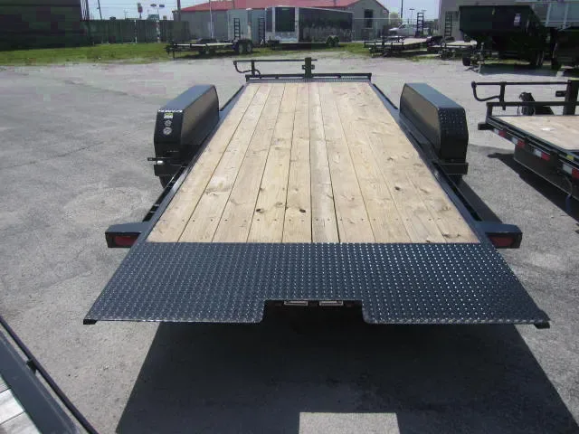 20ft Full Tilt Bed Bumper Pull Equipment Trailer