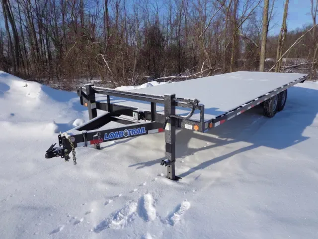 20ft Pintle Hook Trailers  Deckover