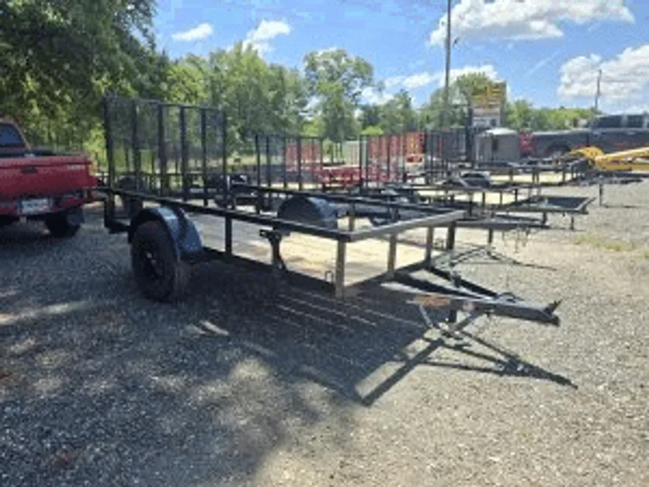 Utility Trailer 2026 5X10 Down 2 Earth Trailers 5&amp;#215;10 Single Axle Utility Trailer -dte510-133681 5 ft. x10 ft.
