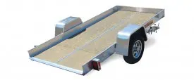 Effortless Loading: 2025 Aluma 5410T-WD Tilt Utility Trailer