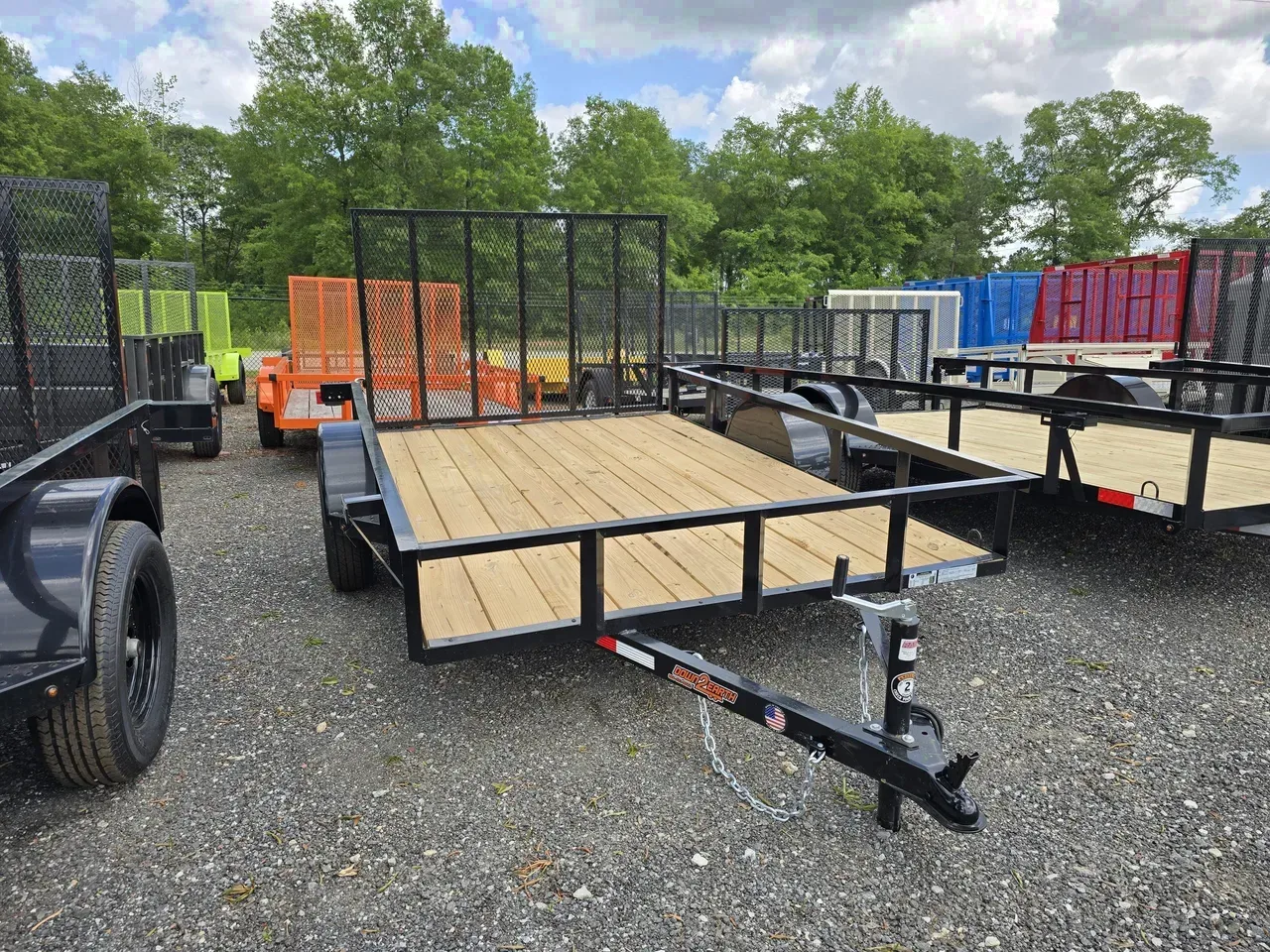 Utility Trailer 2026 6.33X10 Down 2 Earth Trailers 76x10ut utility atv mower trailer -DTE7610A-129943 6.33 ft. x10 ft.