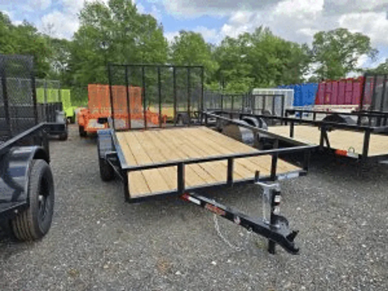 Utility Trailer 2026 6.33X10 Down 2 Earth Trailers 76x10ut utility atv mower trailer -DTE7610A-129944 6.33 ft. x10 ft.