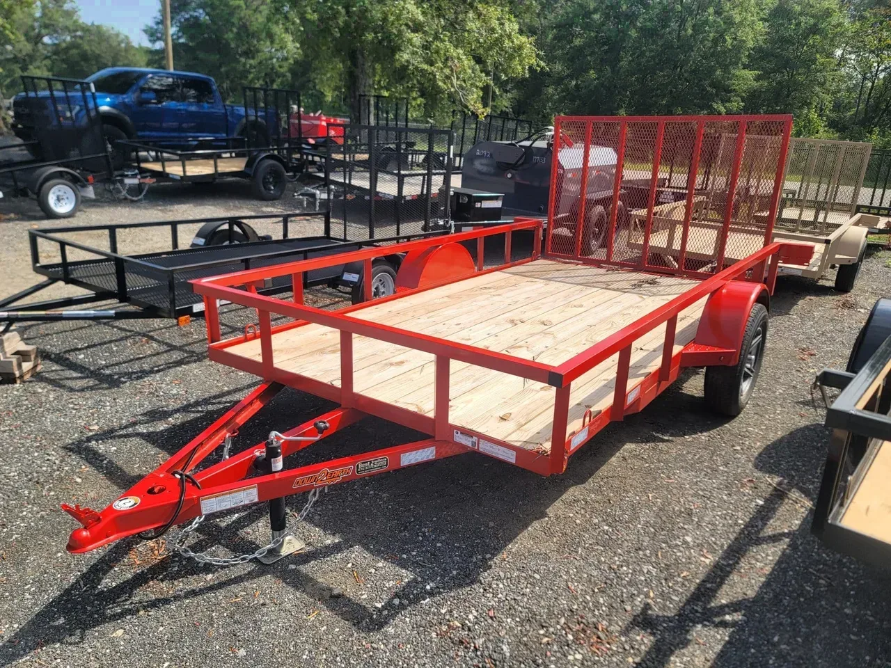 Utility Trailer 2025 6.33X10 Down 2 Earth Trailers 76×10 Utility Trailer -DTE7610-102757 6.33 ft. x10 ft.