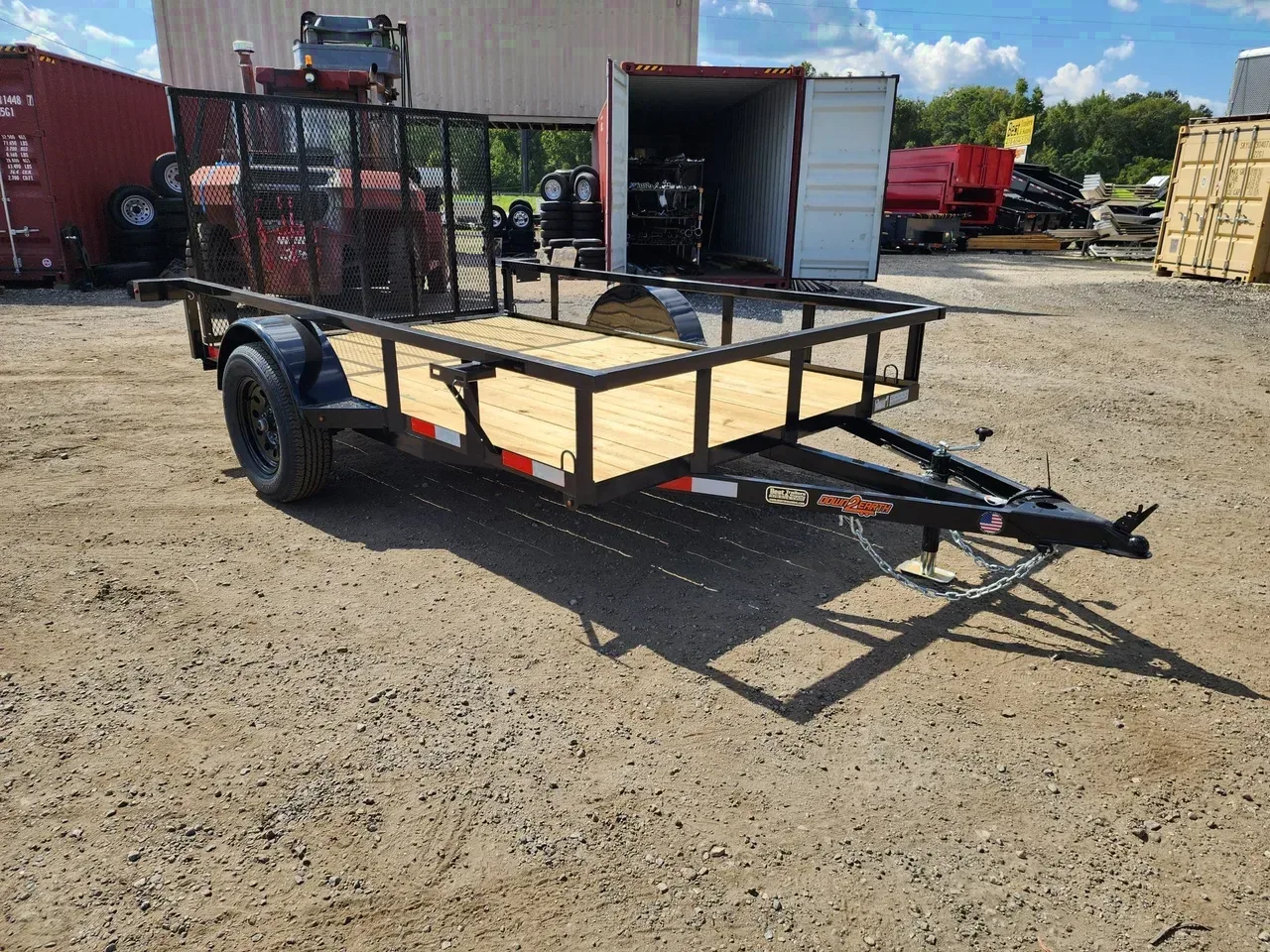 Utility Trailer 2026 6.33X12 Down 2 Earth Trailers 76x12ut utility atv mower trailer -dte7612-129698 6.33 ft. x12 ft.