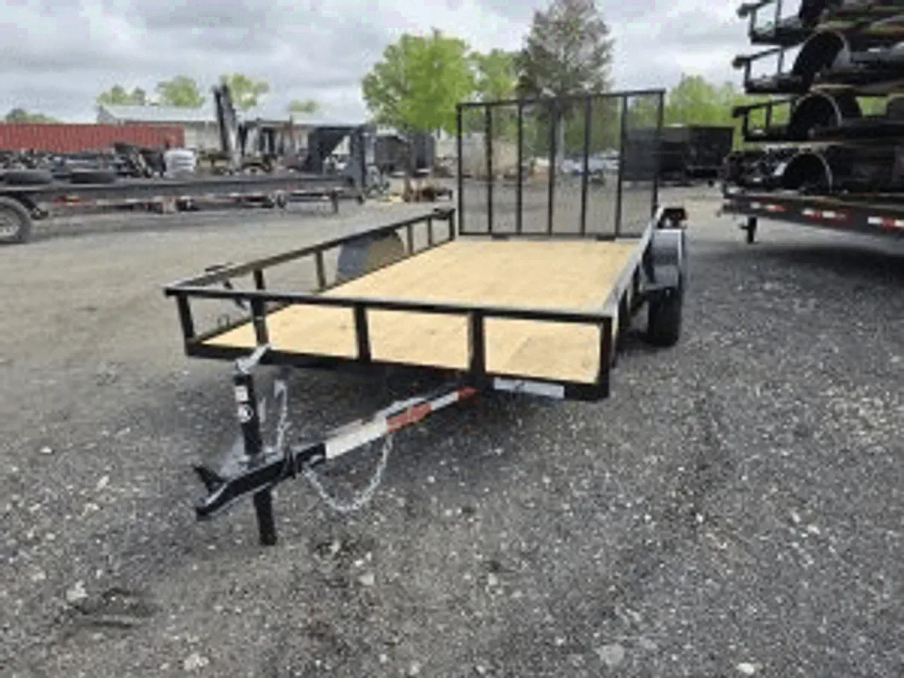 Utility Trailer 2026 6.33X12 Down 2 Earth Trailers 76×12 Angle Series Utility Trailer -dte7612A-125444 6.33 ft. x12 ft.