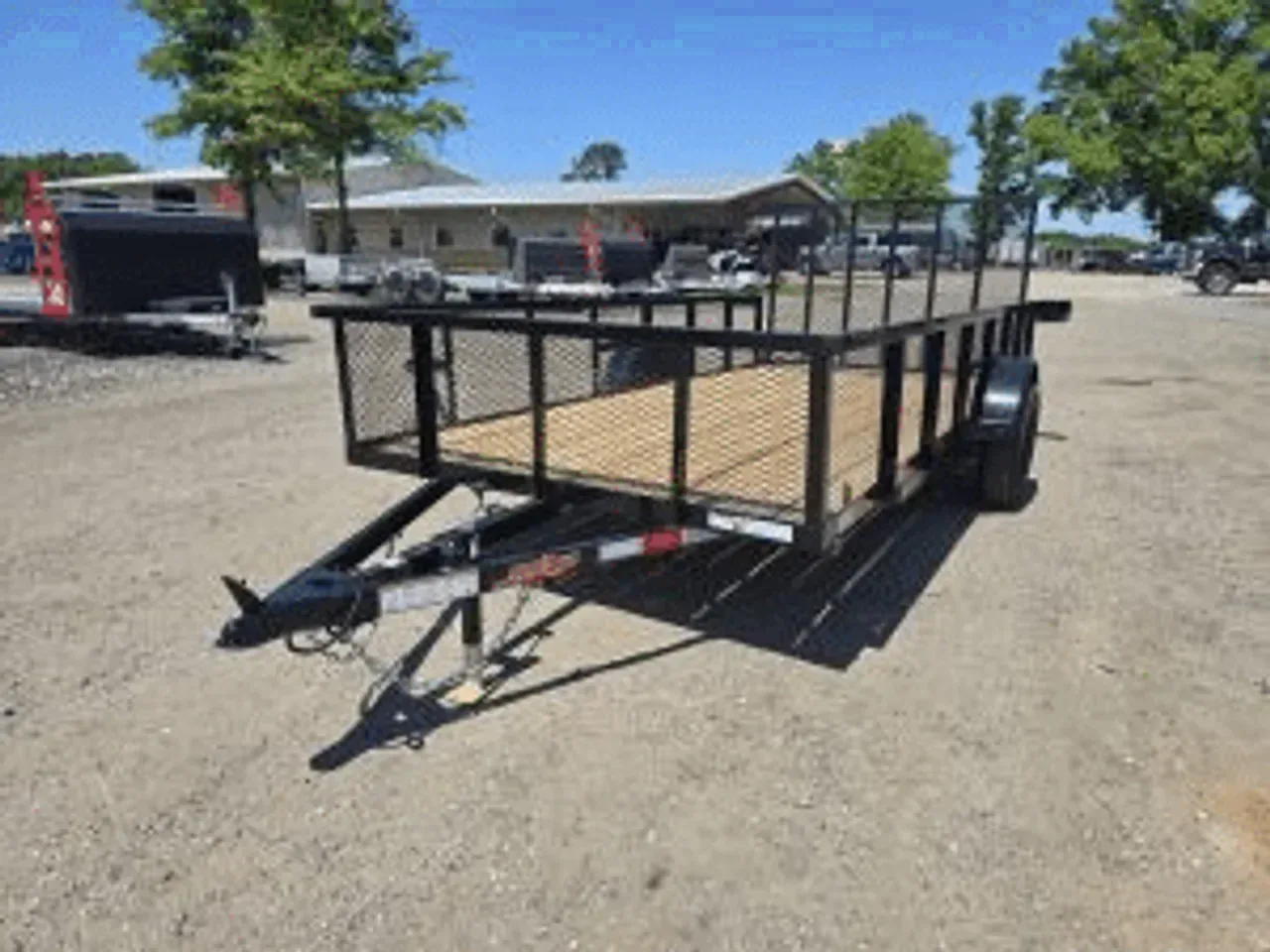 Utility Trailer 2026 6.33X14 Down 2 Earth Trailers 7&amp;#215;14 Single Axle Utility Trailer With 24&amp;#8243; High Sides -dte7614HS-133632 6.33 ft. x14 ft.
