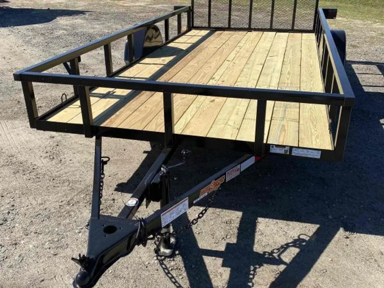 Utility Trailer 2026 6.33X14 Down 2 Earth Trailers 76x14UT Wood Flat Deck -DTE7614-133630 6.33 ft. x14 ft.
