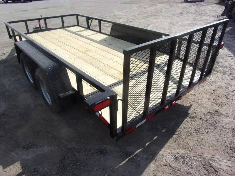 2025 Down 2 Earth 6.5x14 Tandem Utility Trailer with Dovetail - Byron, GA
