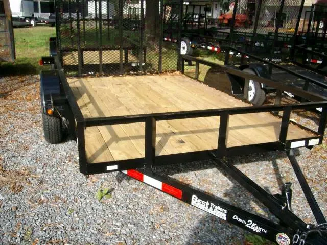 2025 Down 2 Earth 6x12 Single Axle Utility Trailer for Sale