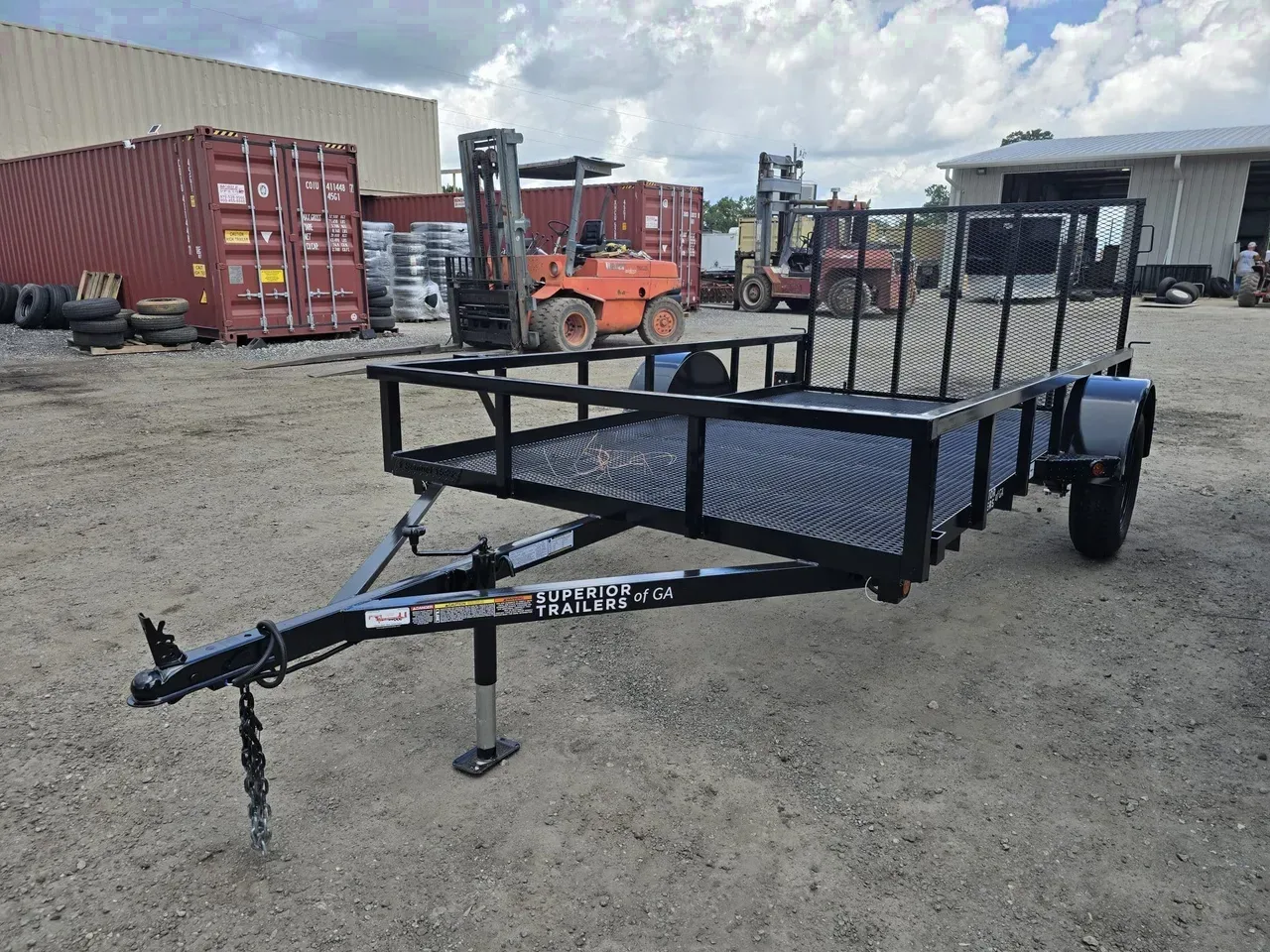 Utility Trailer 2025 6X12 Superior Trailers 6x12ut utility atv mower trailer -DTE612-001206 6 ft. x12 ft.