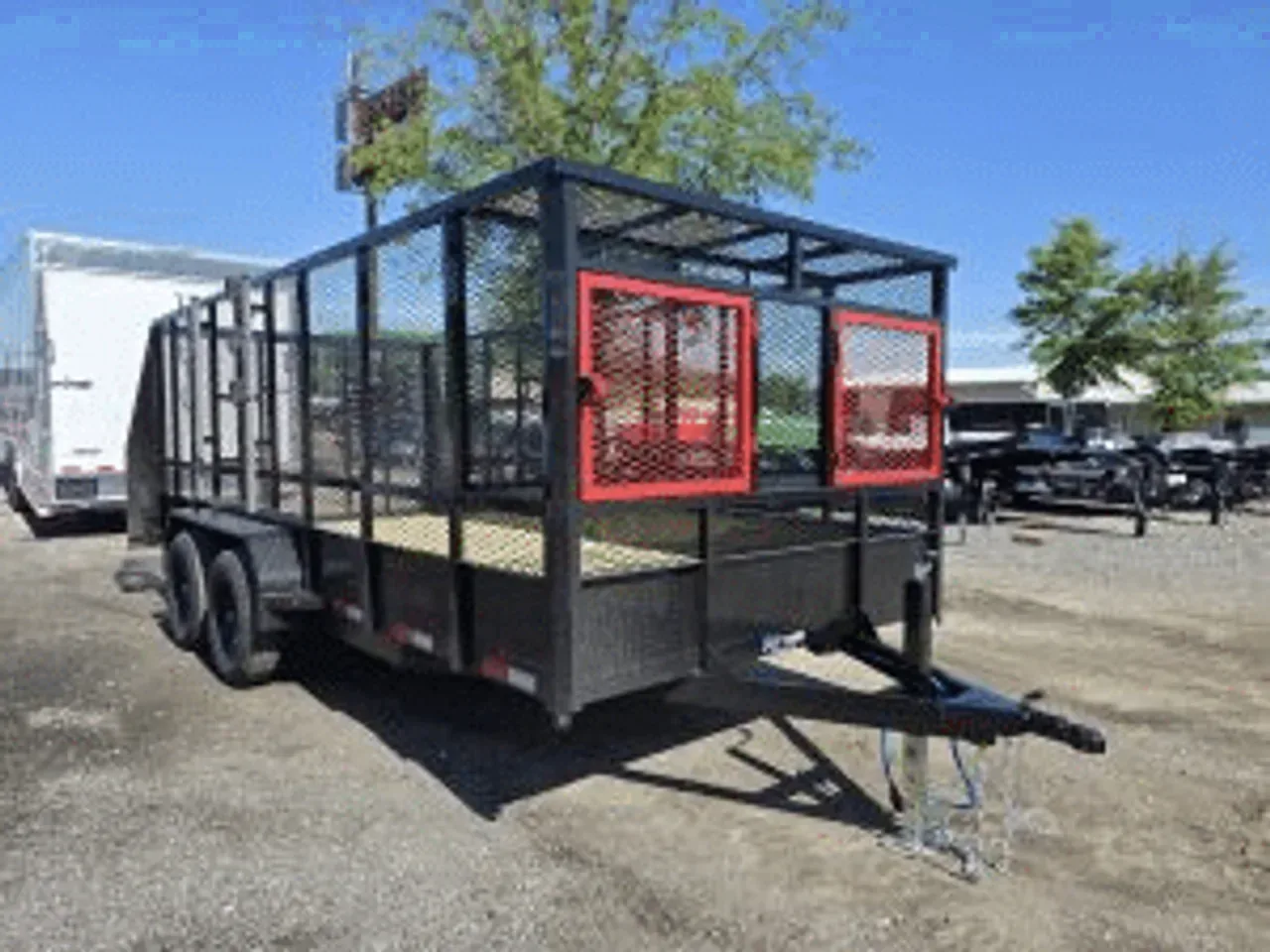 Landscape 2025 7X16 Tuff Dawg Trailers 7×16 high side landscaping trailer ultimate -dte716-000174 7 ft. x16 ft.