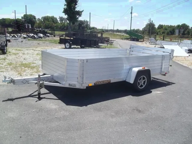 2025 Aluma 77x12 Single Axle Utility Trailer with 24-inch Sides