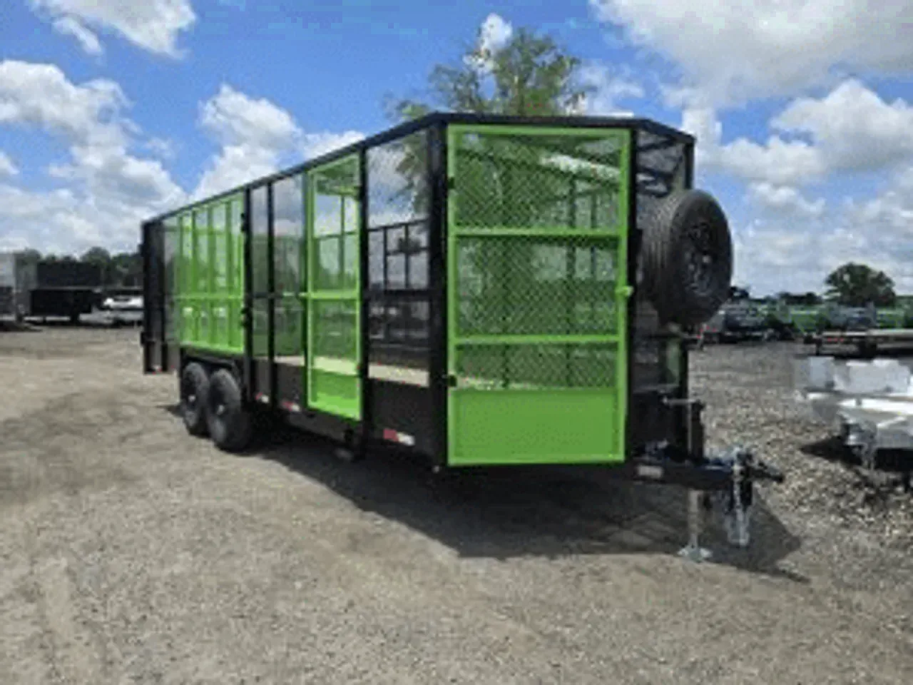 Landscape 2025 8.5X20 Tuff Dawg Trailers 8.5×20 xl pro high side landscaping trailer ultimate -DTE10220-000179 8.5 ft. x20 ft.