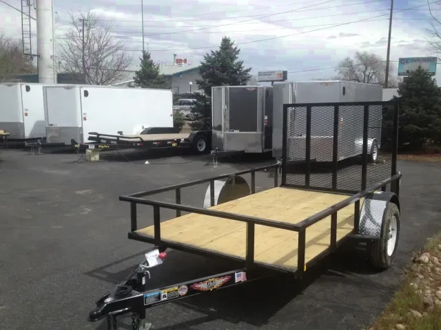 10ft Utility Trailer w/Treated Wood Decking