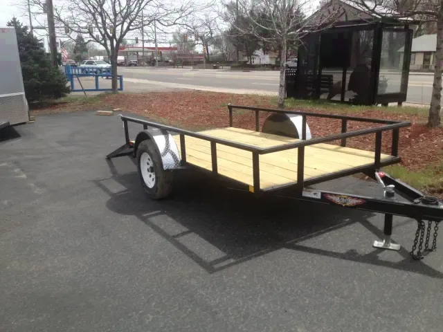 10ft Rail Side Utility Trailer