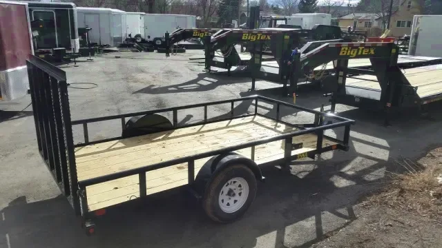 12ft Utility Trailer w/Spare Tire Mount