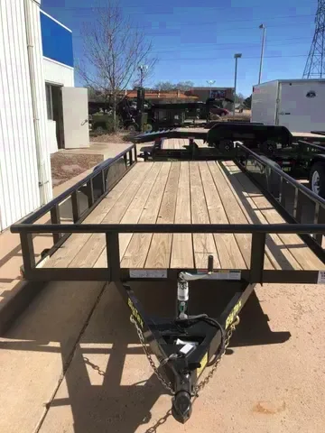 18 ft Flatbed/Utility Trailer w/Tandem 3500 lb Axle