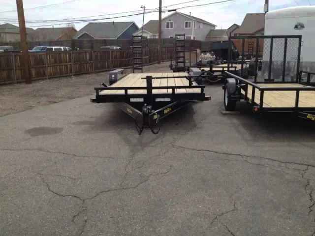 20ft Equipment Trailer 7000lb Tandem Axles