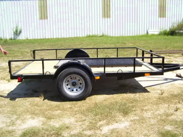 10ft Utility Trailer w/Rear Ramp Gate