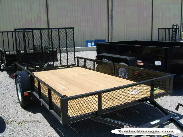 10ft Open ATV/Utility Trailer w/Rear Gate