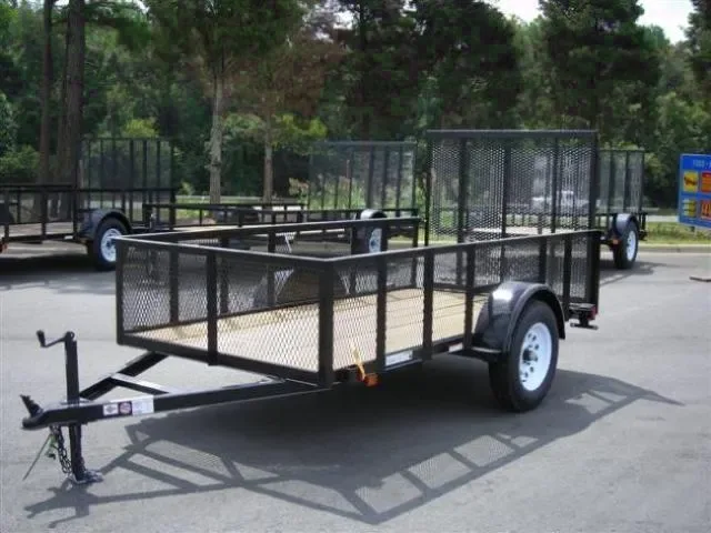10FT Utility Trailer With High Sides